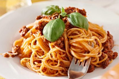 auténtico espagueti a la boloñesa